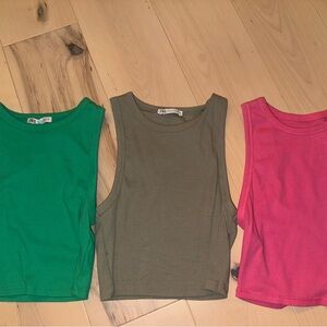 zara tank tops